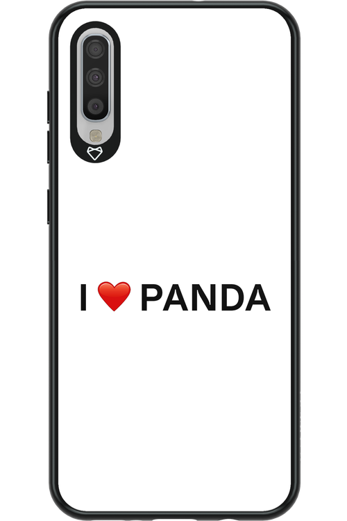 Panda Love White - Samsung Galaxy A70