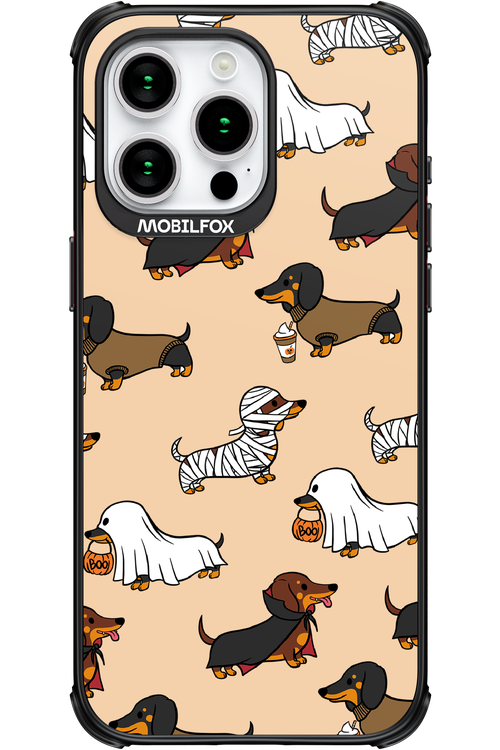 Scary Dachshund - Apple iPhone 15 Pro Max