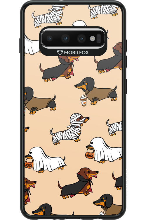 Scary Dachshund - Samsung Galaxy S10+