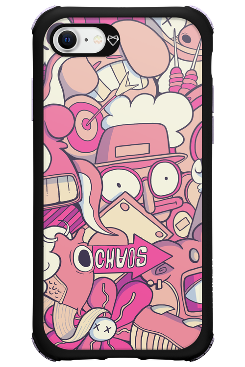 Coral Chaos - Apple iPhone SE 2020
