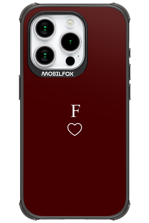 F Burgundia 2.0 - Apple iPhone 15 Pro