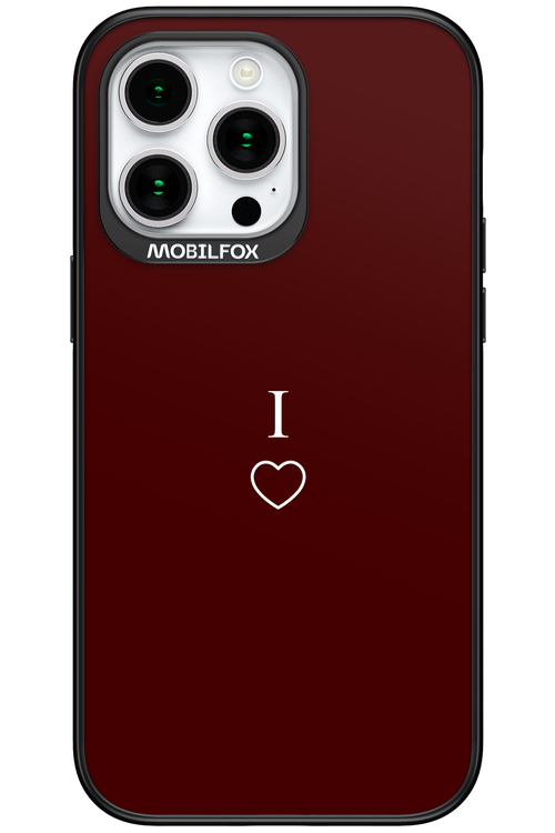 I Burgundia 2.0 - Apple iPhone 15 Pro Max