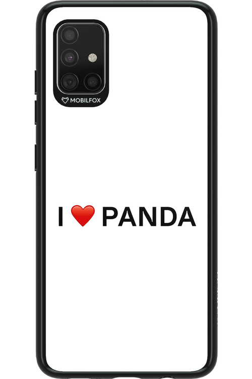 Panda Love White - Samsung Galaxy A51