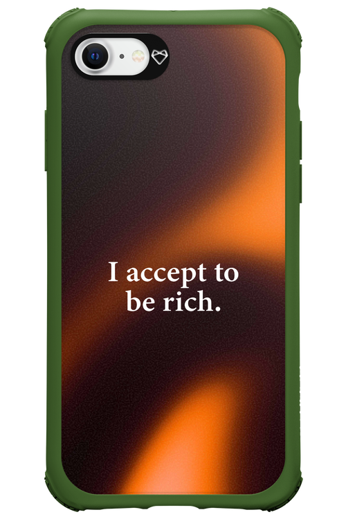 I accept to be rich - Apple iPhone SE 2022