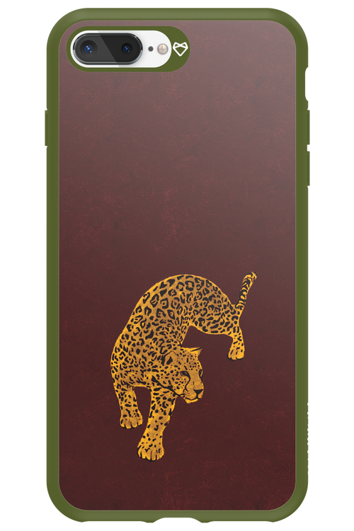 Burgundy Leopard - Apple iPhone 7 Plus