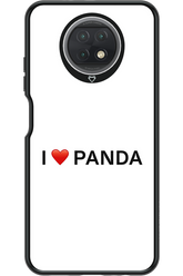 Panda Love White - Xiaomi Redmi Note 9T 5G