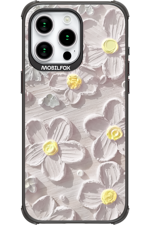 White Flowers - Apple iPhone 15 Pro Max