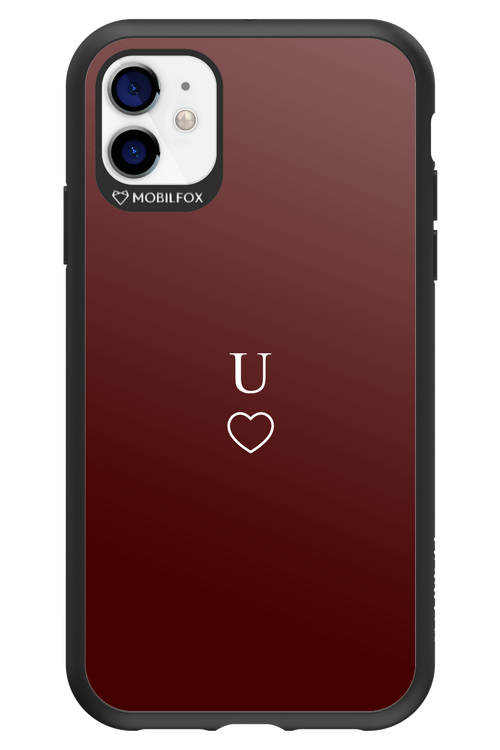 U Burgundia 2.0 - Apple iPhone 11