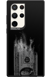Money Burn B&W 2.0 - Samsung Galaxy S23 Ultra