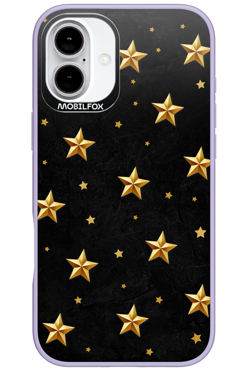 Golden Stars - Apple iPhone 16 Plus