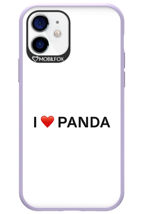 Panda Love White - Apple iPhone 12