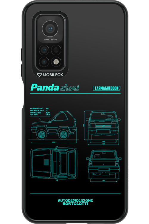 Panda Car Blue - Xiaomi Mi 10T 5G