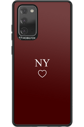 NY Burgundia 2.0 - Samsung Galaxy Note 20
