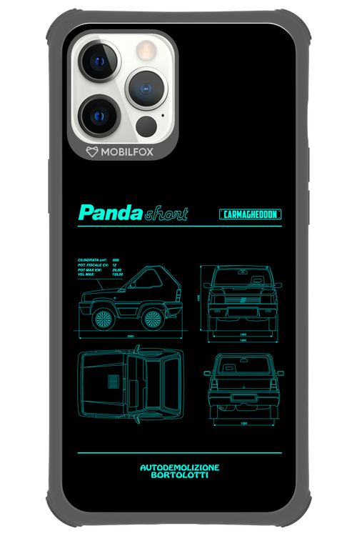 Panda Car Blue - Apple iPhone 12 Pro Max