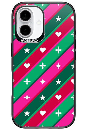 Christmas Stripes - Apple iPhone 16