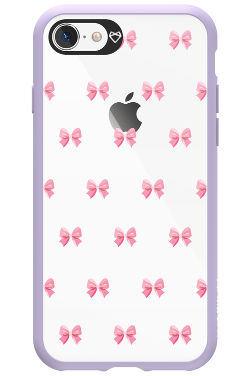 Pinky Bow - Apple iPhone 8