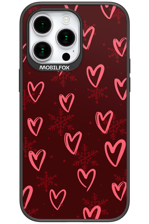 Christmas Hearts - Apple iPhone 15 Pro Max