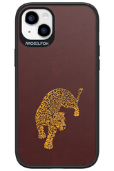 Burgundy Leopard - Apple iPhone 14 Plus