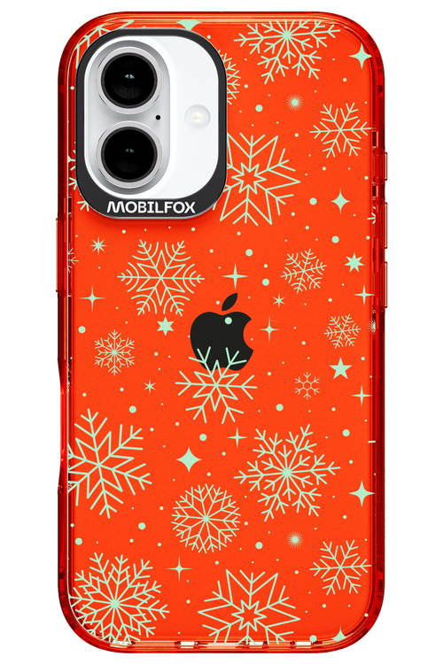 Tiffany's Snowflakes - Apple iPhone 16