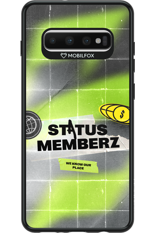 Status Memberz - Samsung Galaxy S10+