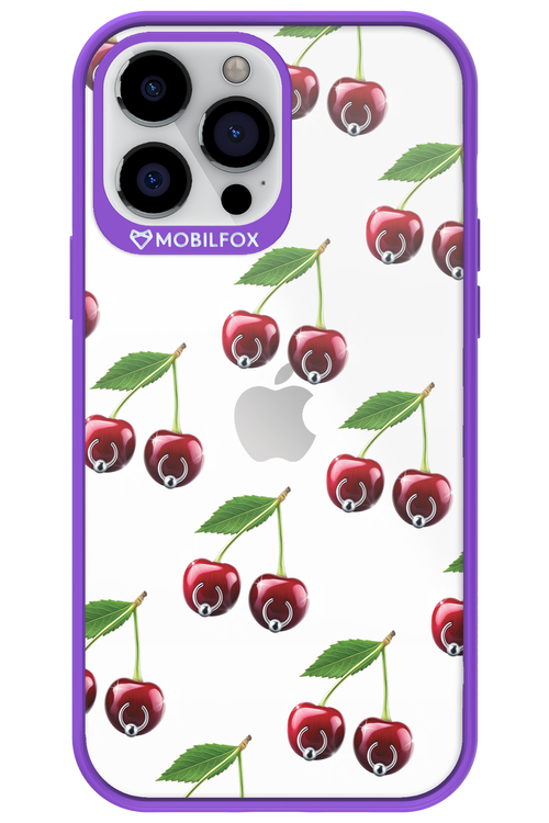 Spicy Cherries Transparent - Apple iPhone 13 Pro Max