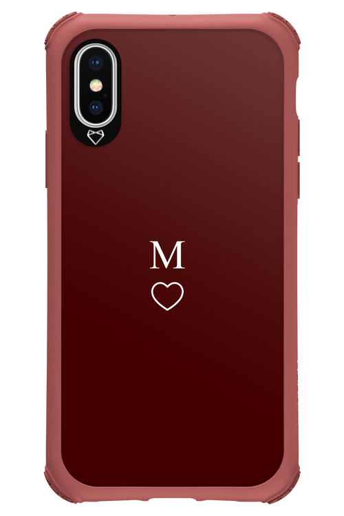 M Burgundia 2.0 - Apple iPhone X