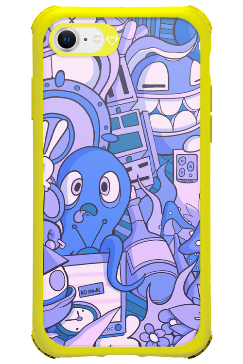 Blue Chaos - Apple iPhone SE 2020
