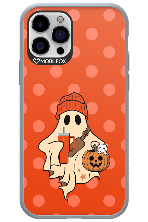 Ghost Girl (Orange) - Apple iPhone 12 Pro
