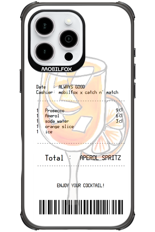 aperol spritz cocktail - Apple iPhone 16 Pro Max