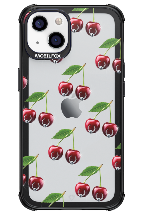 Spicy Cherries Transparent - Apple iPhone 13