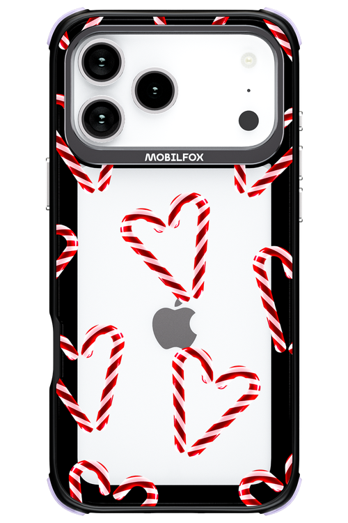 Candy Cane Hearts - Apple iPhone 17 Pro Max