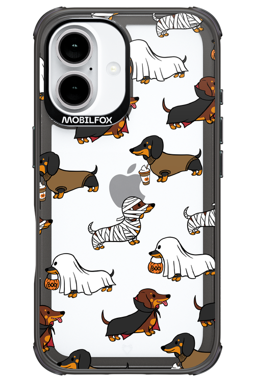 Scary Dachshund (Transparent) - Apple iPhone 16