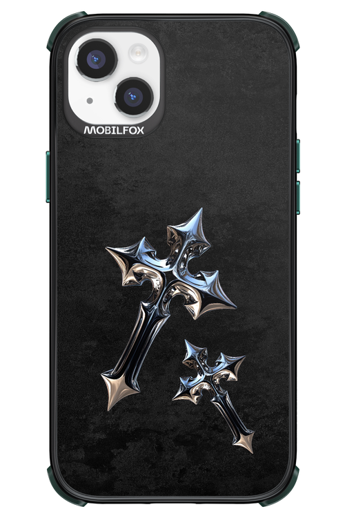 Chrome Crosses 2.0 - Apple iPhone 14 Plus