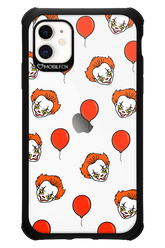 Mystery Clown (Transparent) - Apple iPhone 11