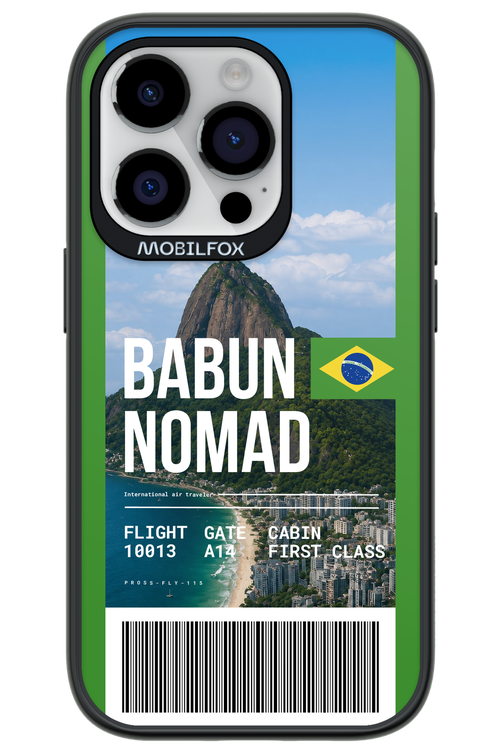 BABUN NOMAD (fly ticket) 2.0 - Apple iPhone 14 Pro