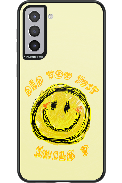 Crayon Smiley - Samsung Galaxy S21+