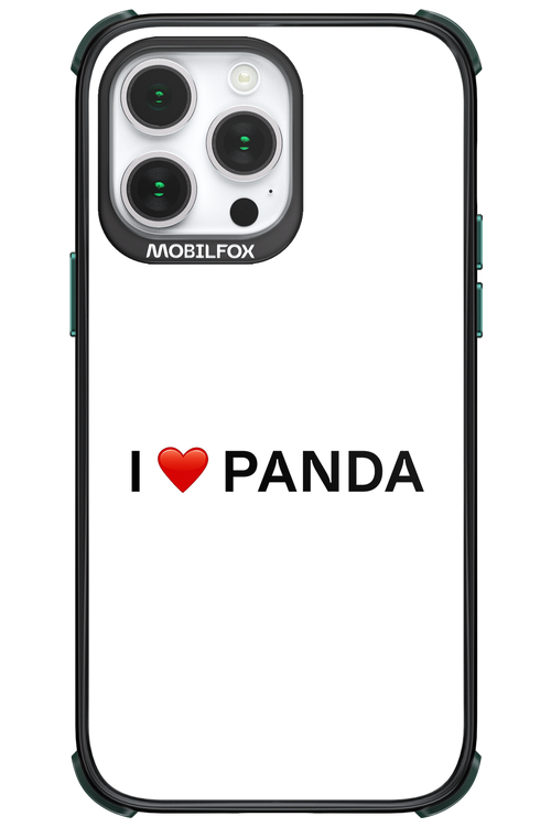 Panda Love White - Apple iPhone 14 Pro Max