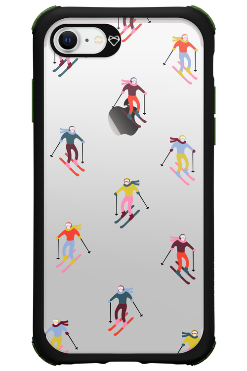 Snow Motion (Transparent) - Apple iPhone 7