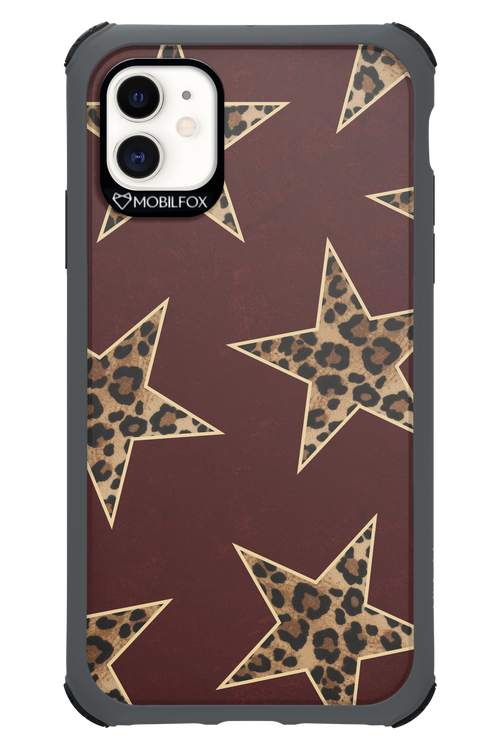 Wild Stars Burgundy - Apple iPhone 11