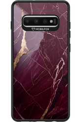 Burgundy Marble - Samsung Galaxy S10+