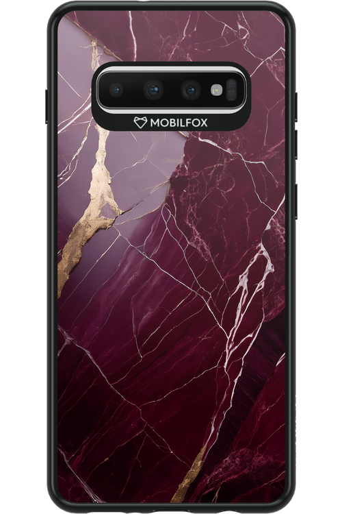 Burgundy Marble - Samsung Galaxy S10+