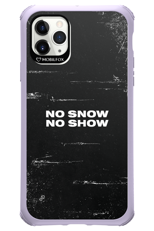 No snow, no show - Apple iPhone 11 Pro Max