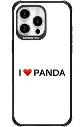 Panda Love White - Apple iPhone 15 Pro Max