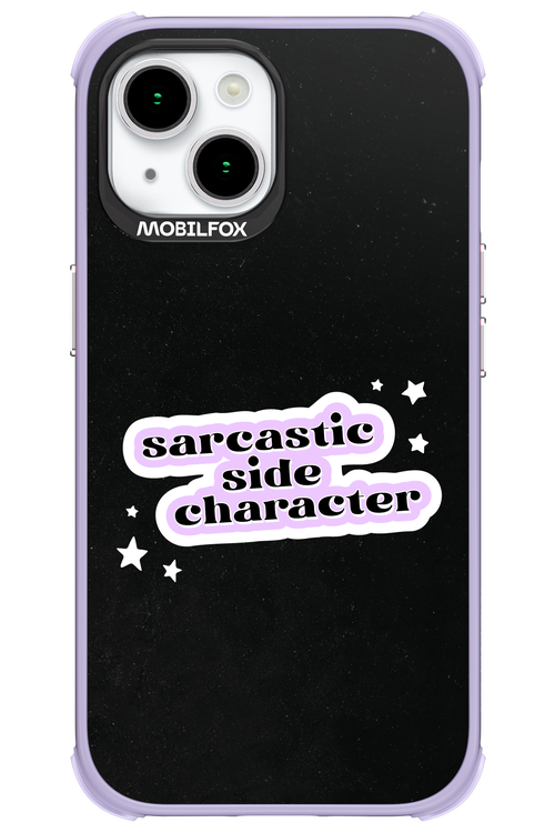 Sarcastic Black - Apple iPhone 15