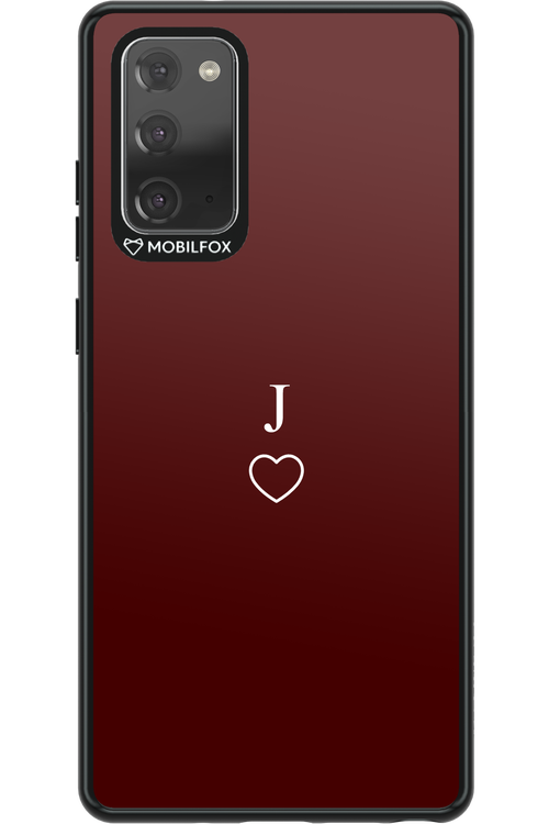 J Burgundia 2.0 - Samsung Galaxy Note 20
