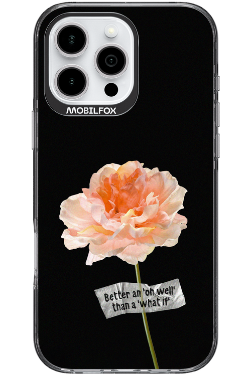 Flower Black - Apple iPhone 16 Pro Max