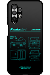 Panda Car Blue - Samsung Galaxy A13 4G