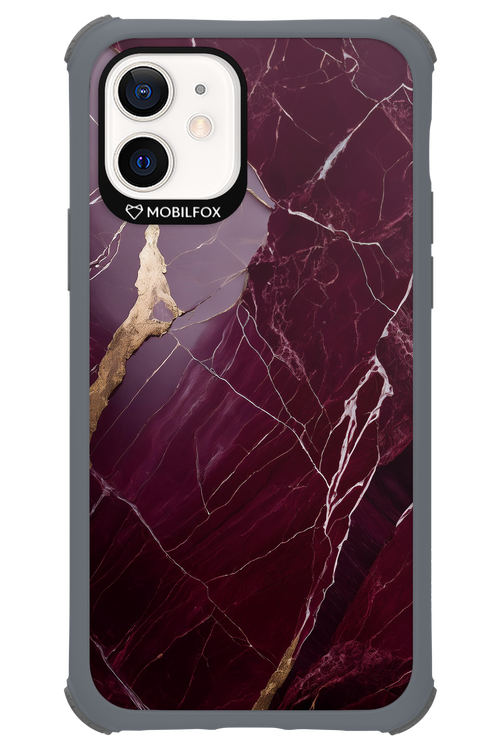 Burgundy Marble - Apple iPhone 12