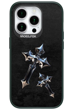 Chrome Crosses - Apple iPhone 15 Pro