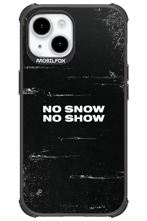 No snow, no show - Apple iPhone 15